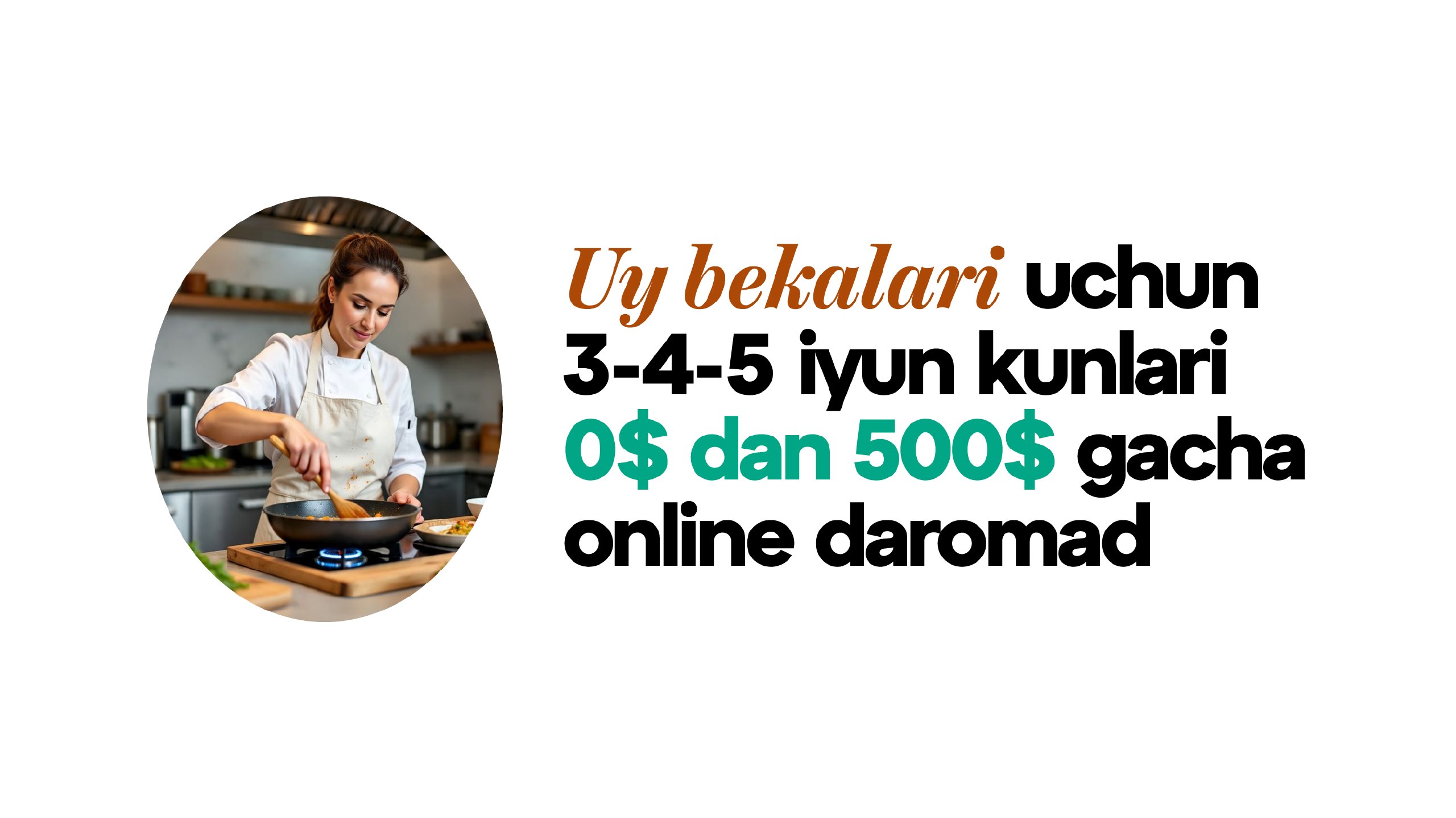 3-4-5-Iyun | Matn orqali 0 dan 500$ gachalik yoʻl | Ezozxon Sarvarovna