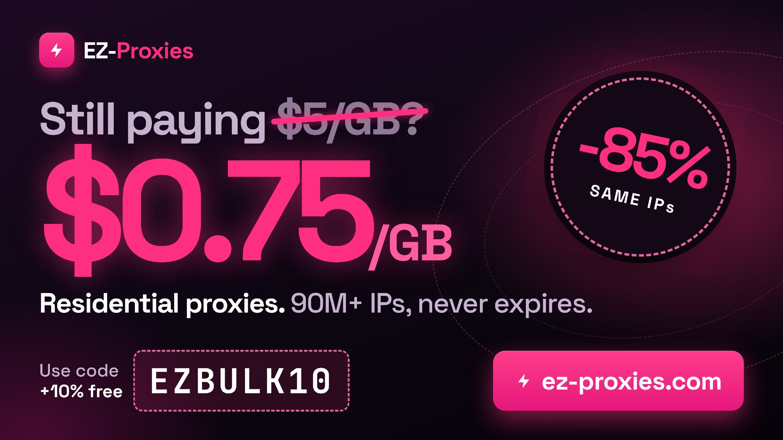 ⚡️ EZ-Proxies | Announcements