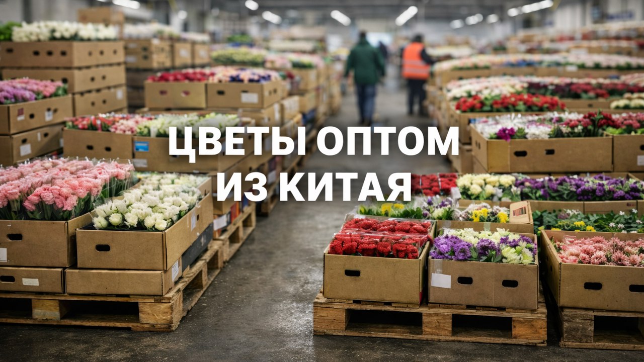 Li Hua Group - цветы оптом из Китая 🇨🇳