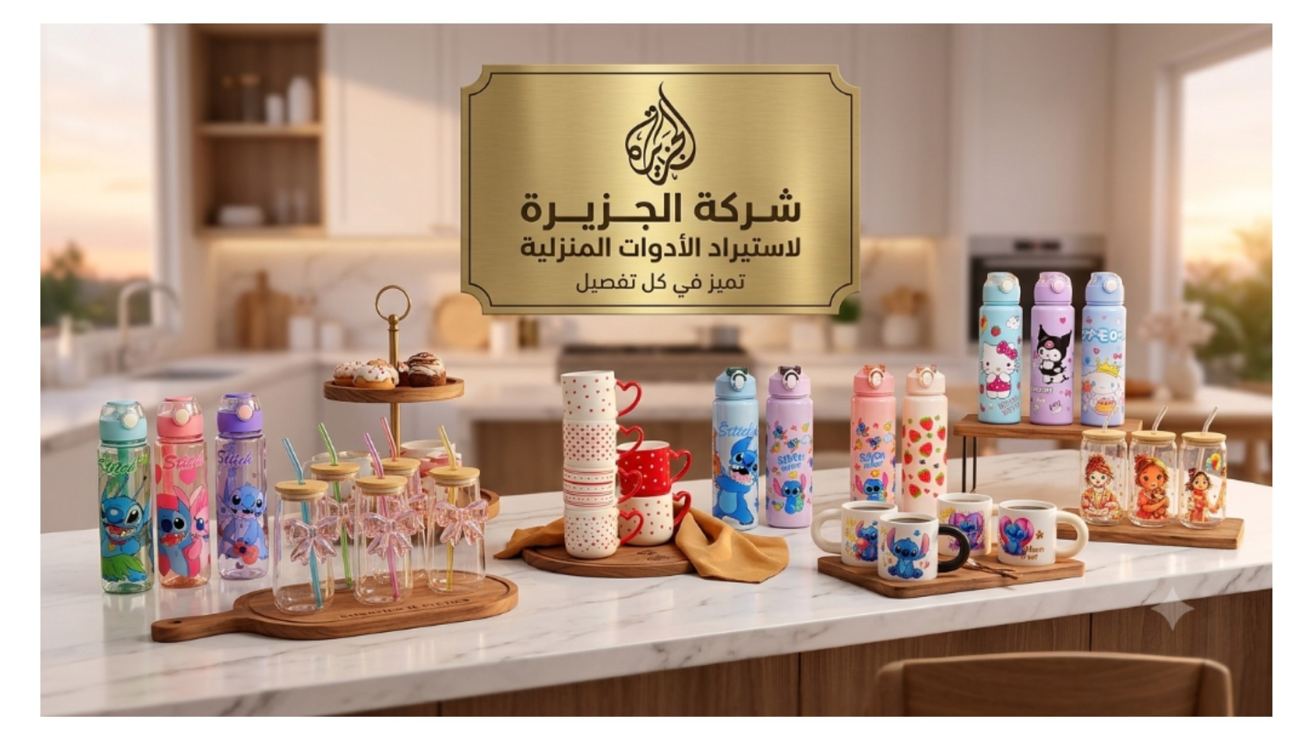 الجـزيره للاستيراد الادوات المنزليه