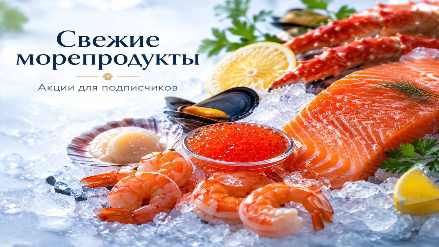 🐳 База морепродуктов 🇷🇺 Россия