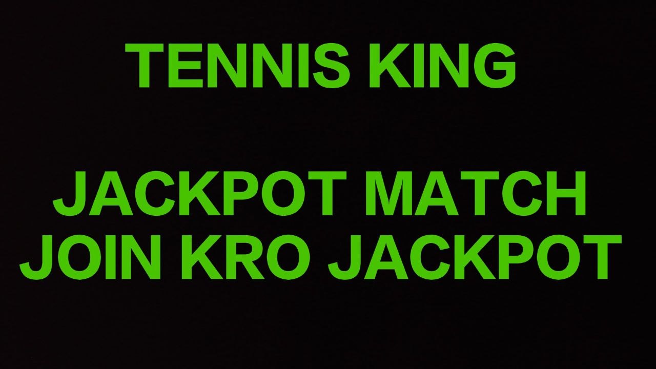 TENNIS KING 👑