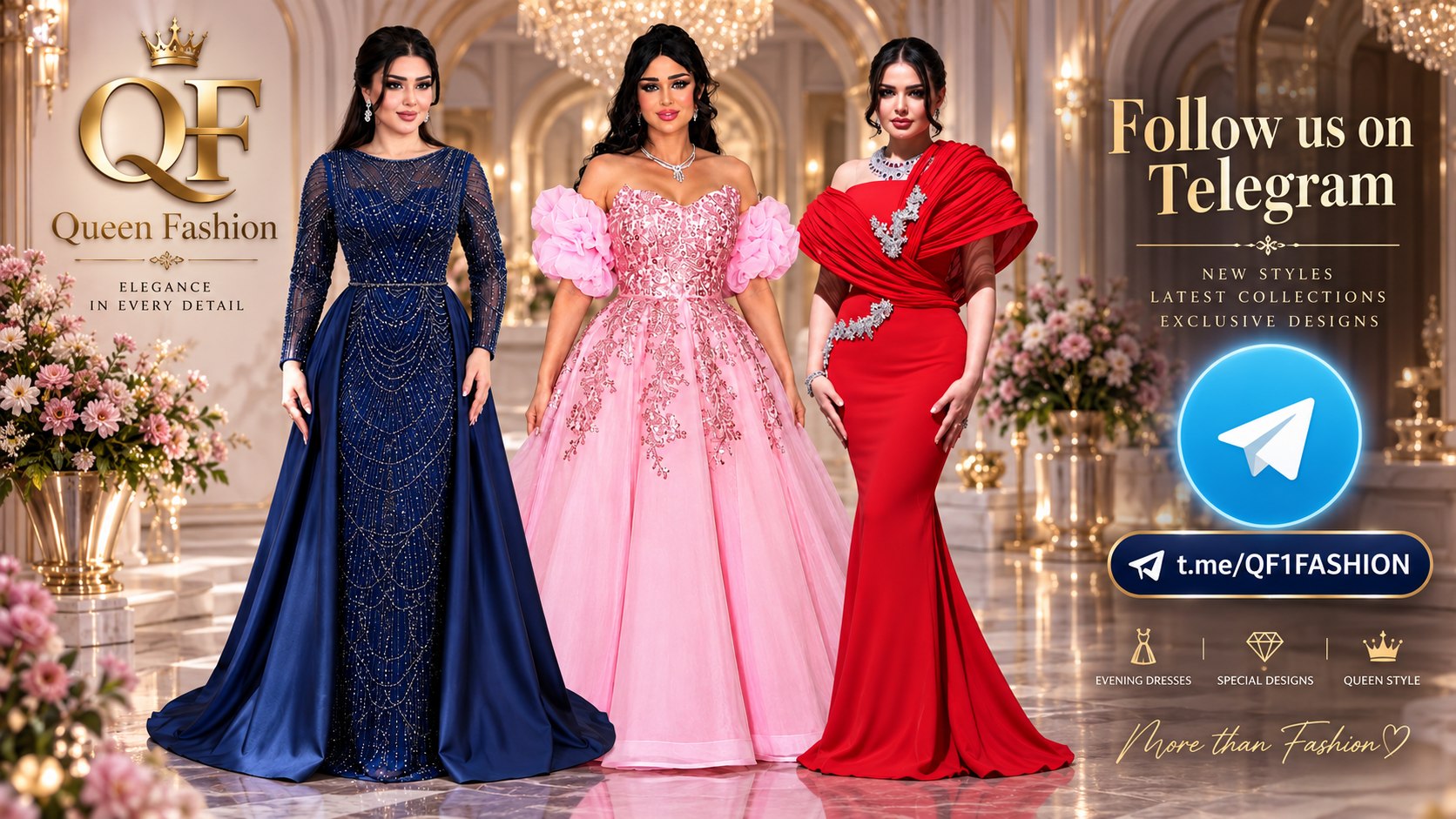 (Q.F) FASHION _ كوين فساتين