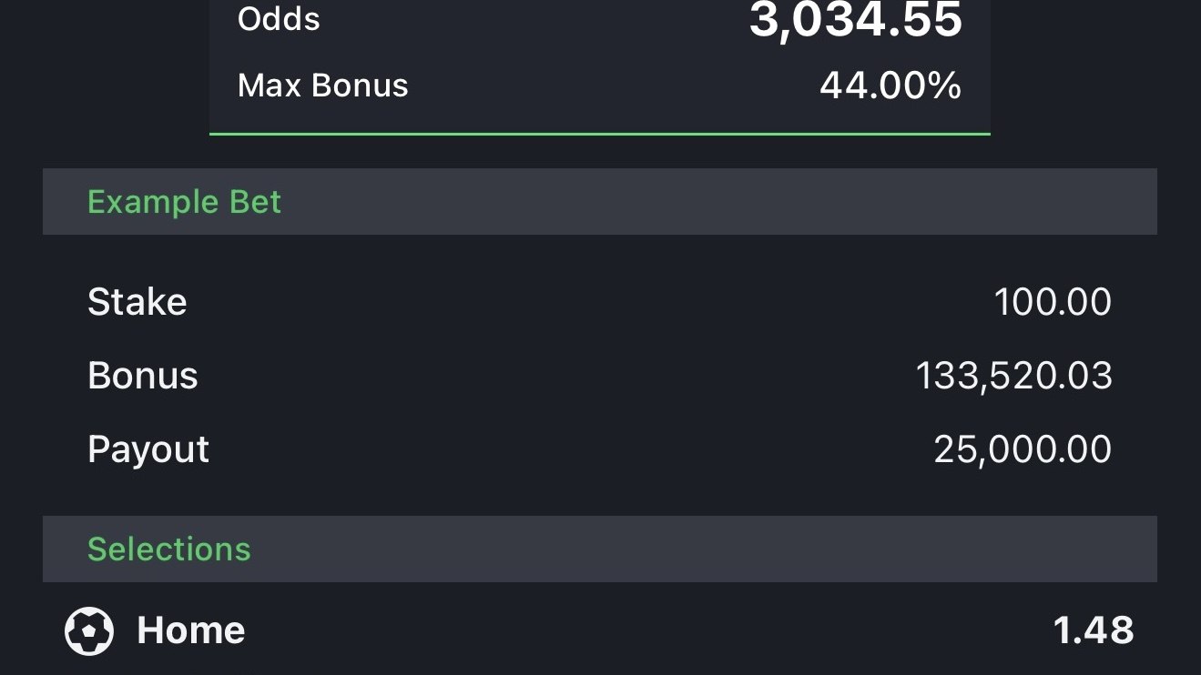 2+ ODDS PREDICTOR