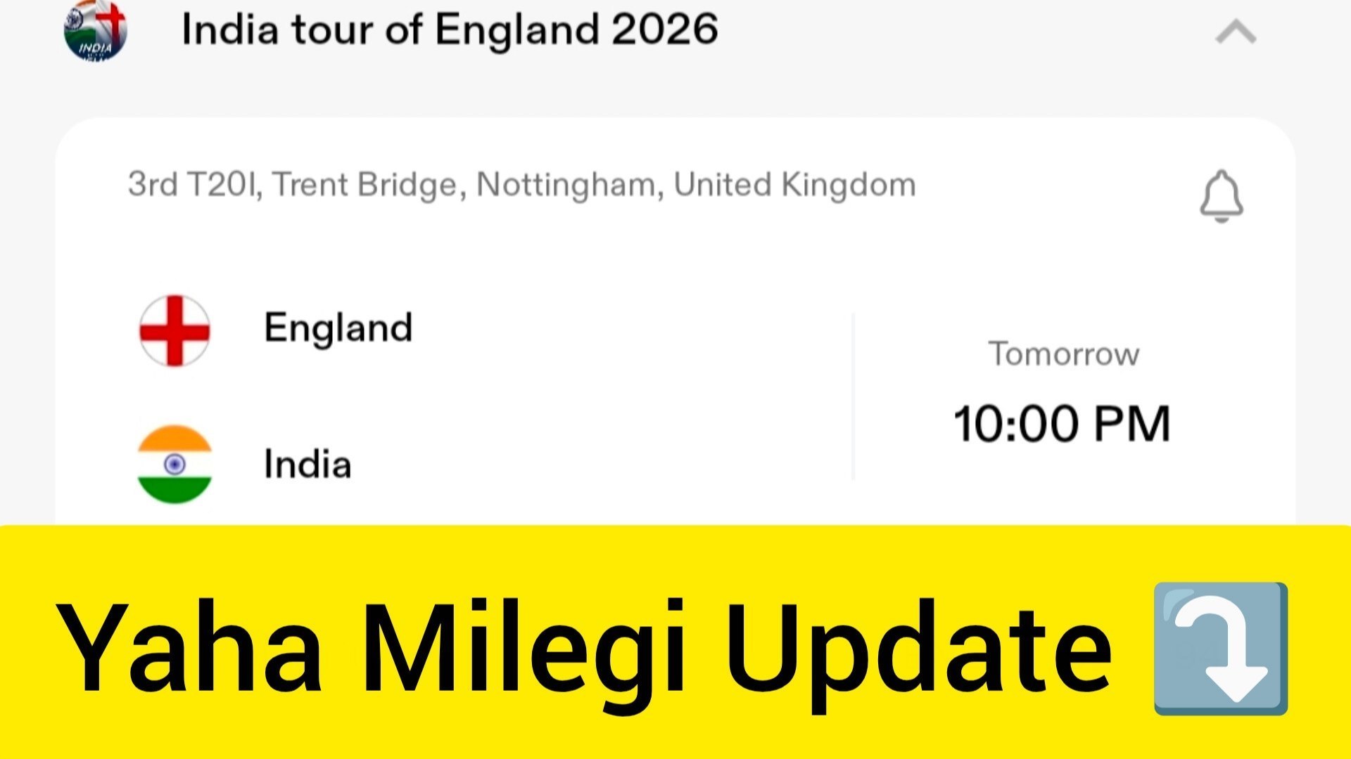 VIRAT BHAI PREDICTION ™