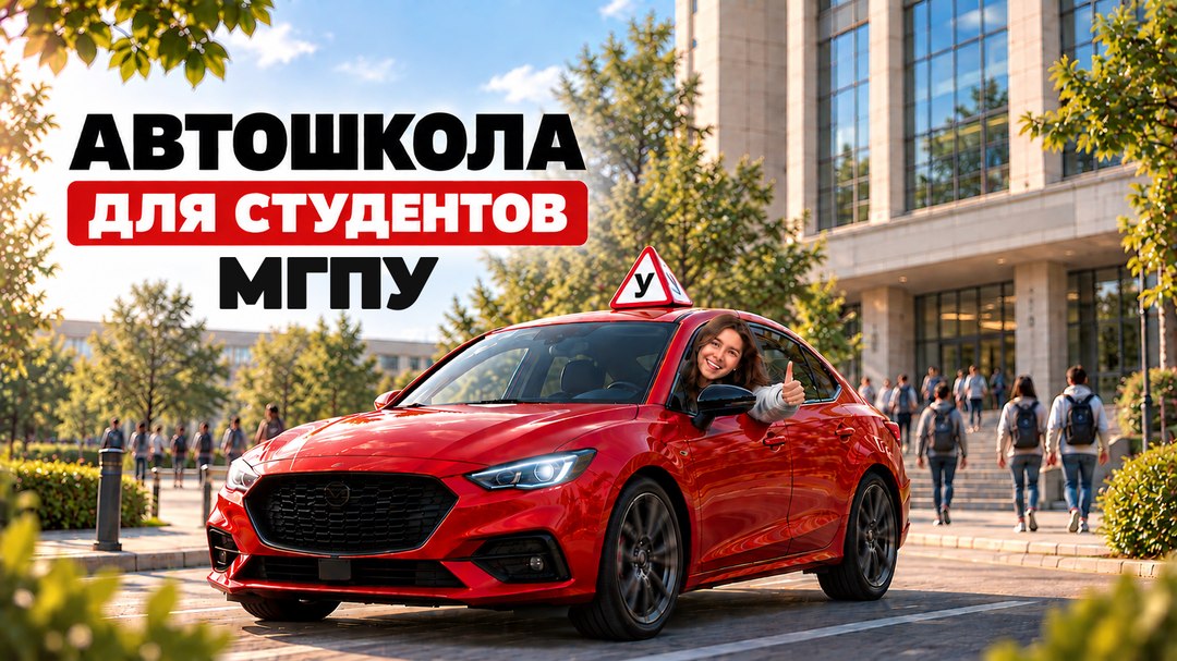 Автошкола для студентов МГПУ
